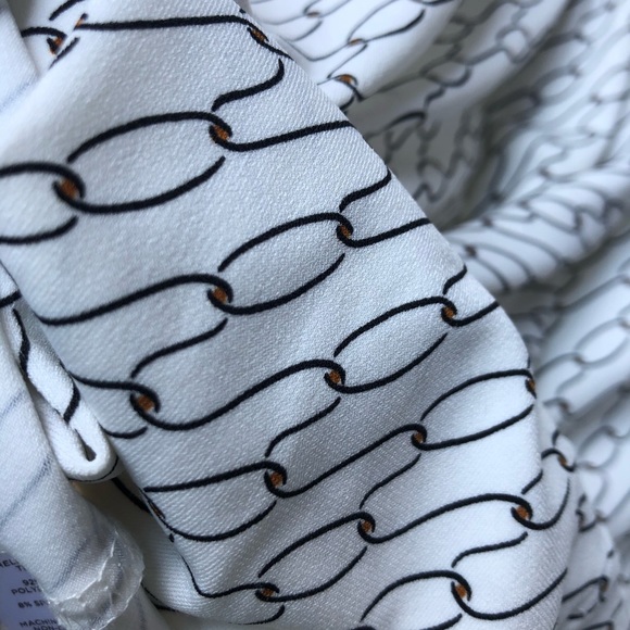 Ann Taylor Chain Link Blouse - Picture 7 of 10